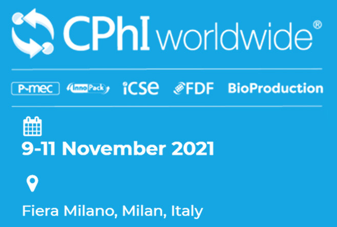 CPHI 2021, 9 – 11 November, (MILAN – ITALY)